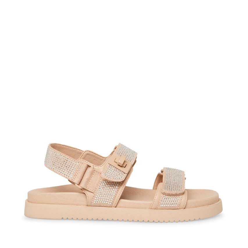 Sandalias de Plataforma Steve Madden Mona-r Mujer Beige | ES WZ048S